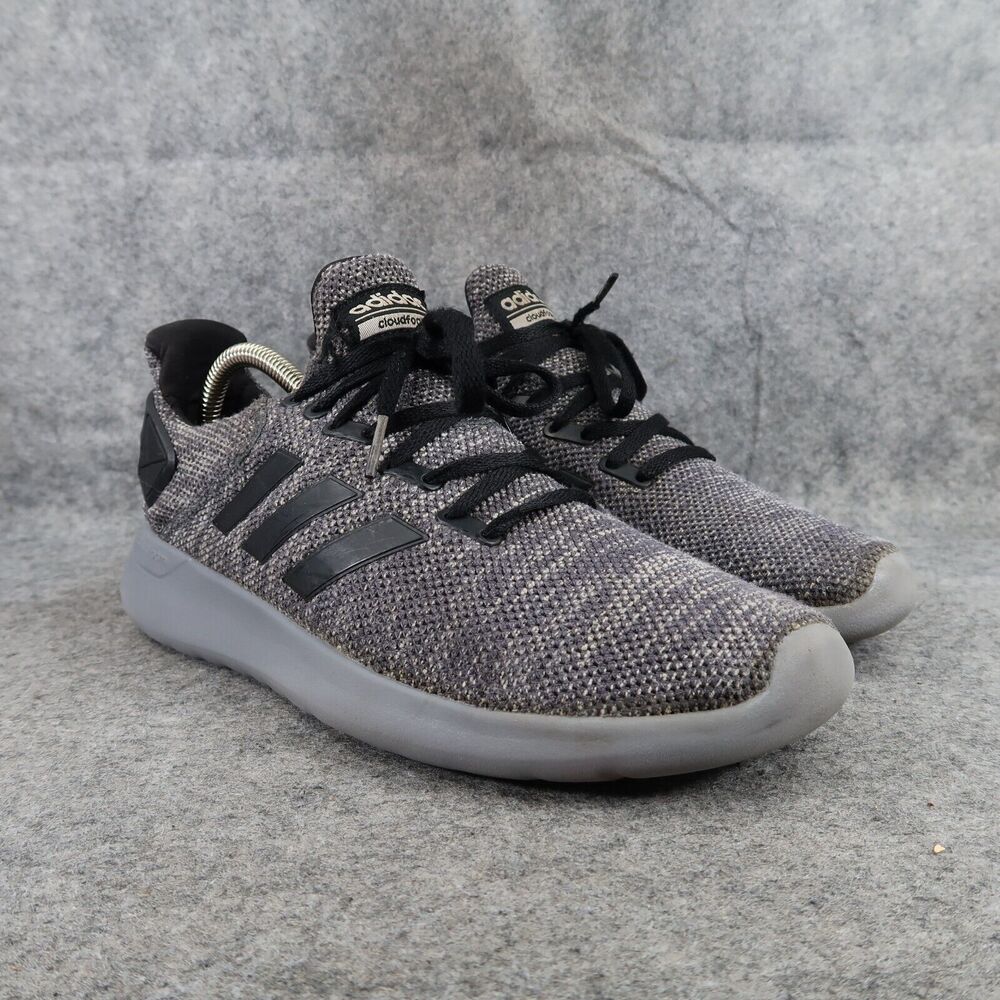 Adidas Shoes Mens 8.5 Athletic Trainer Lite Racer Byd Running Active Grey Black
